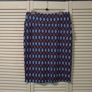 LuLaRoe Cassie Pencil Skirt Size XL